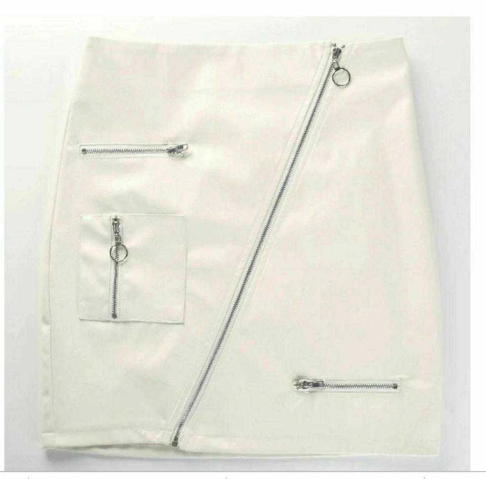 Kožená sukně Dámská Sukně z pravé kůže Ručně šitá Pravá jehněčí kůže Měkká Stylová