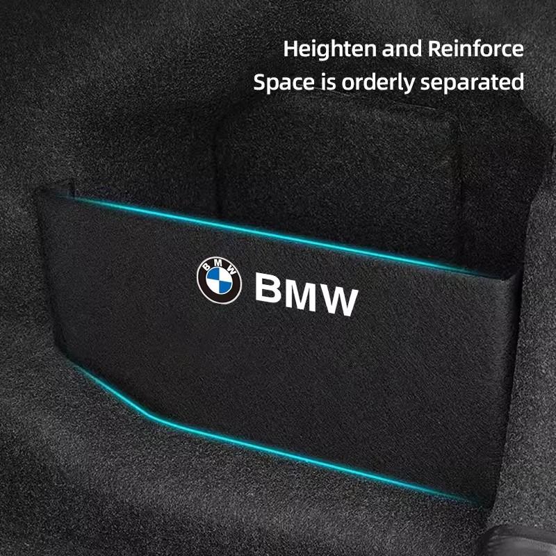 Car Trunk Separation Plate Storage Baffle Partition Accessories For BMW Series F30 G20 G22 G23 G26 F10 G30 G32 G01 G02 F25 F26 Xh8