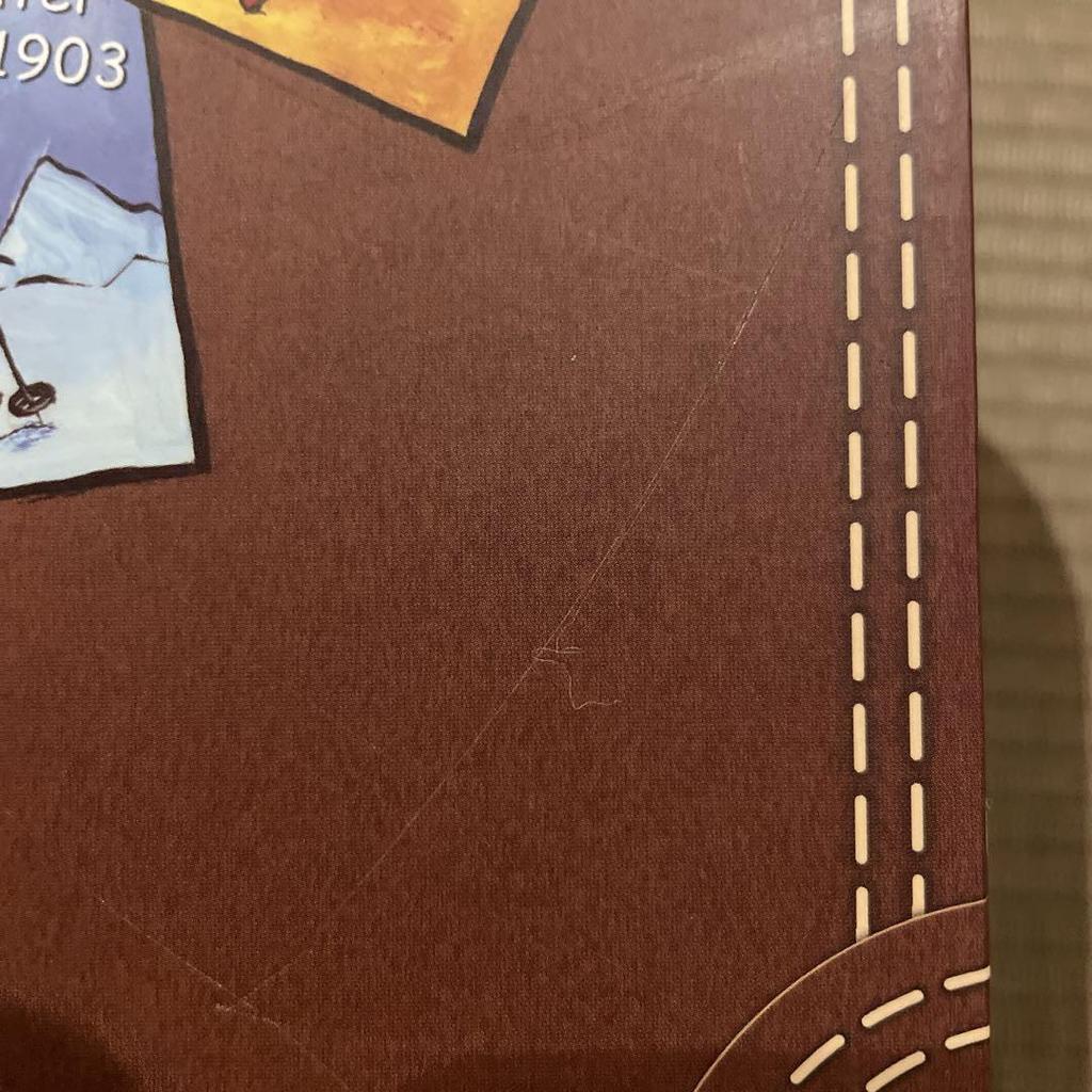 [USED] Steiff Teddy Bear Bag Box White