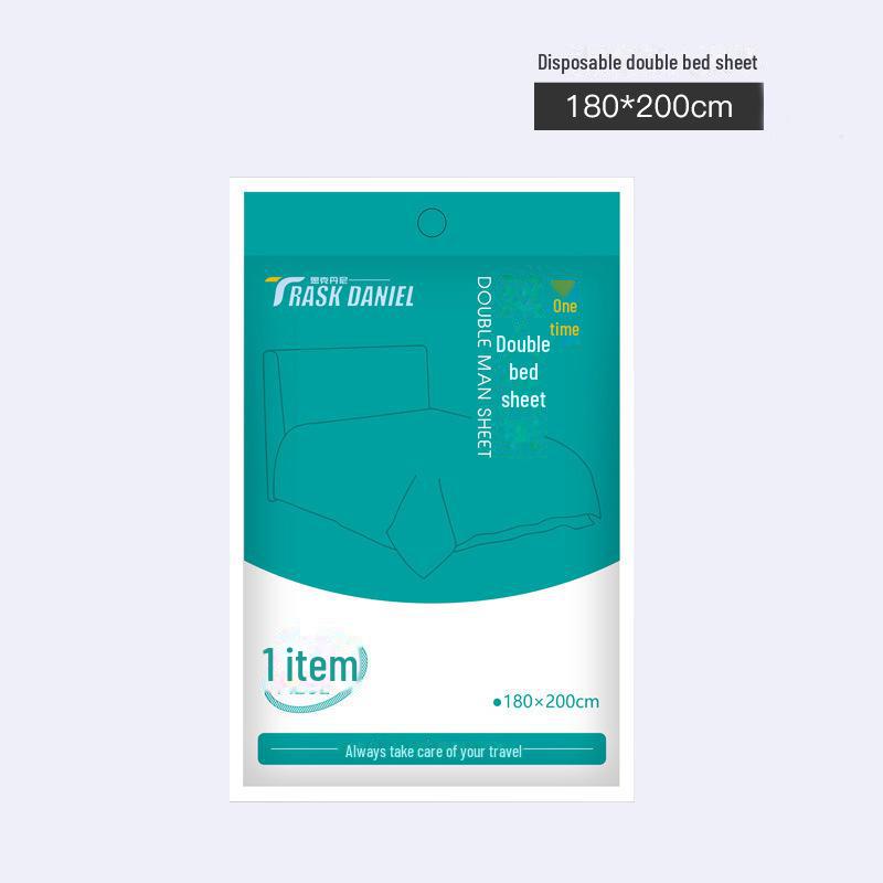 

Одноразовий дорожній та готельний постільний комплект : Простирадло, Наволочка, Підковдра, Спальний мішок