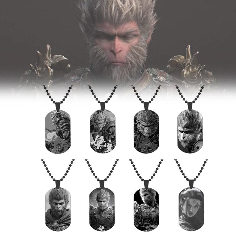 Black Myth Wukong Necklace Dressing Accessory Game Periphery Collection Gift