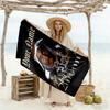 2pac Customize Text Beach Towel Soft Durable Quick-Dry Ideal for Travel Outdoor Swim Pool Yoga Surf Camping Hiking Gym Gift Holiday