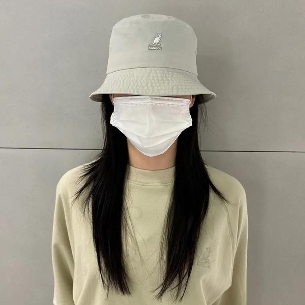 KANGOL Hat Kangol Nylon Ripstop Bucket 4508 Light Grey Bucket Hat THE