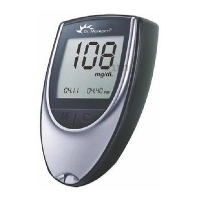 Dr Morepen BG 03 Gluco One Glucose Monitoring System Glucometer with Gluco One BG 03 Blood Glucose 25 Test Strip