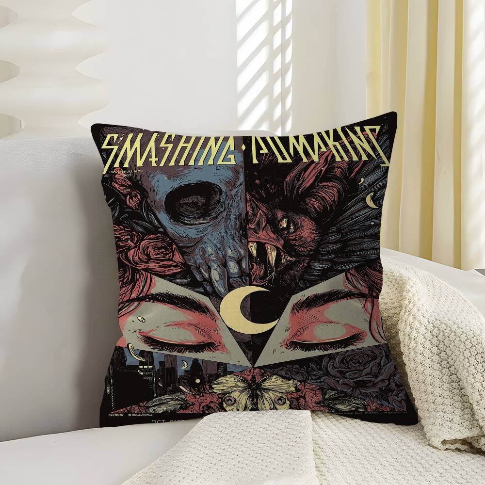 Classic Alternative Rock Band TThe SSmashing PPumpkins Cushion Sofa Cushions Decorative Throw Pillows Home Pillowcover