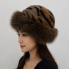 Neue Plüschmütze mit Tigerfellmuster, hochwertige warme Herbst- und Winter-verdickte Mode-Leopardenmuster-Schirmmütze, vielseitige Plüsch-Mongolenmütze
