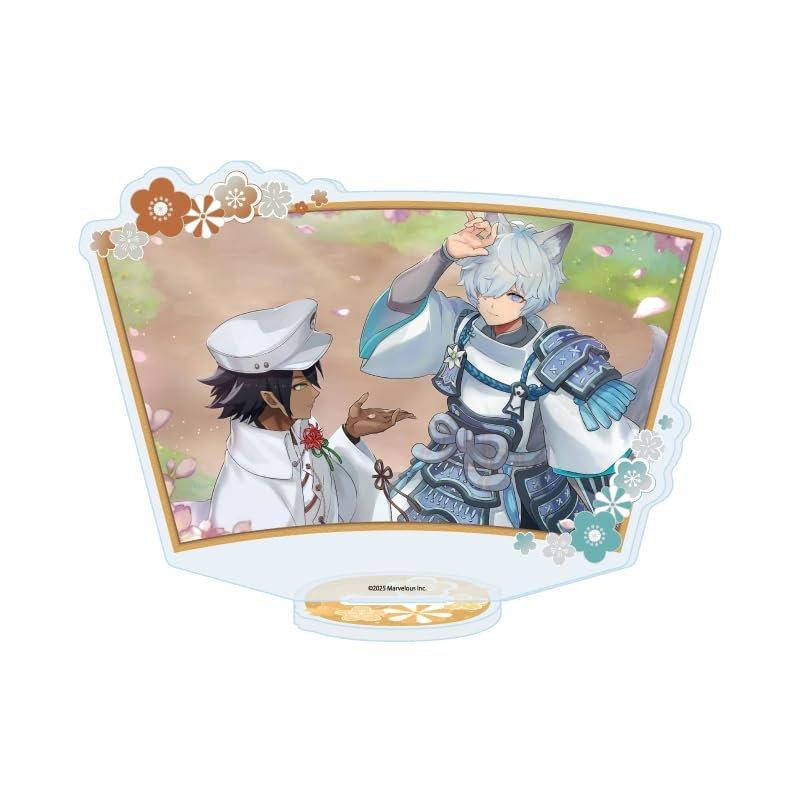 A3 Rune Factory: Guardians of Azuma 04 D Official Illustration Acrylic Stand Anime Character Figure