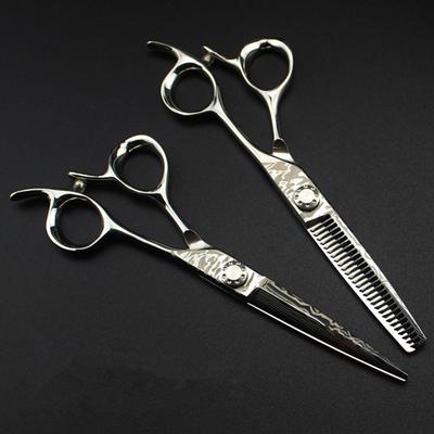 Professional 6'' Damascus Steel Cut Hair Scissors Haircut Scissor Thinning Barber Makas Hair Cutting Shears Hairdresser Scissors