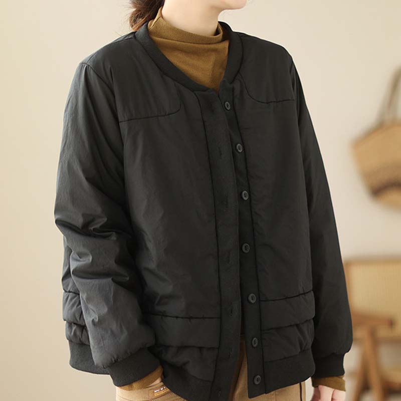 Mantel für Damen Verdickt Herbst Winter Windjacke Übergröße Wasserdicht Lässige Jacke