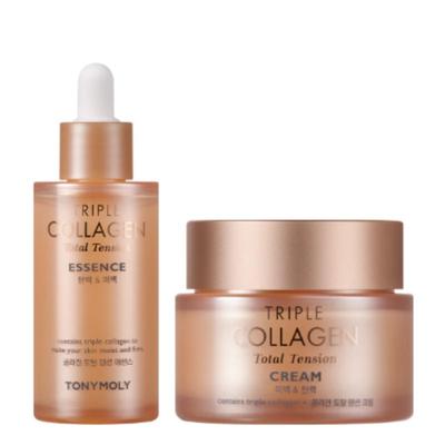 Esență Triplu Colagen Total Tension 50 ml + Cremă Triplu Colagen Total Tension 80 ml SET