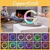 Smart Led Intelligent Lamp Bluetooth Speaker Wireless Charger Lamp Atmosphere