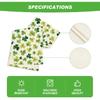 Artoid Mode Shamrock St. Patrick's Day Table Runner, Seasonal Spring Lucky Kitchen Dining Table Decoration for Home Party Decor 13 x 72 Inch