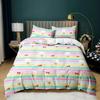 Ice Cream Colorful Sweet Style Comfortable Duvet Quilt Cover Pillowcase Bedding Set Children Bedroom Decoration Home Textile
