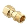 1Pc M22 15mm Copper Swivel Fitting for High Pressure Washer Hose Connection