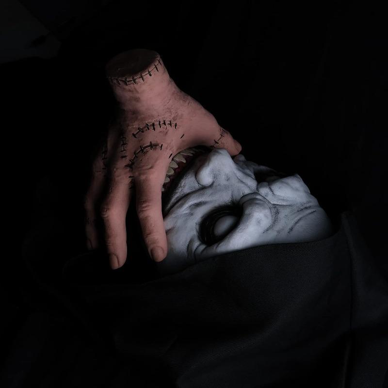 Ręka Rzecz Halloween Straszna Sztuczna Ręka Rekwizyty Psikus Realistyczna Kreatywna Figurka Dekor Rzemiosło Rzeźba Środa Dekoracja Rozmiar Naturalny