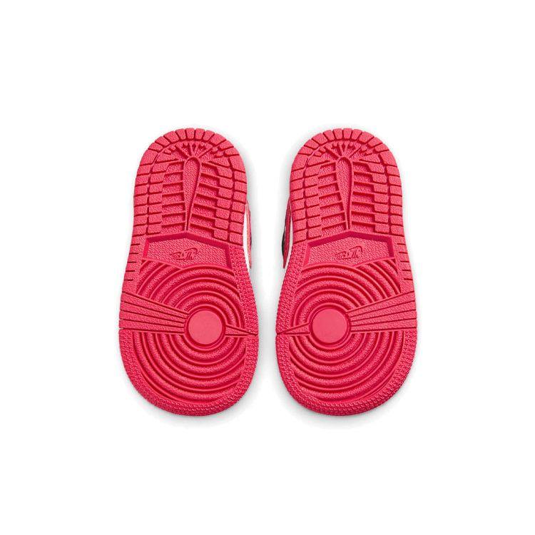 Jordan Air Jordan 1 Mid TD White Very Berry Black 640735-016