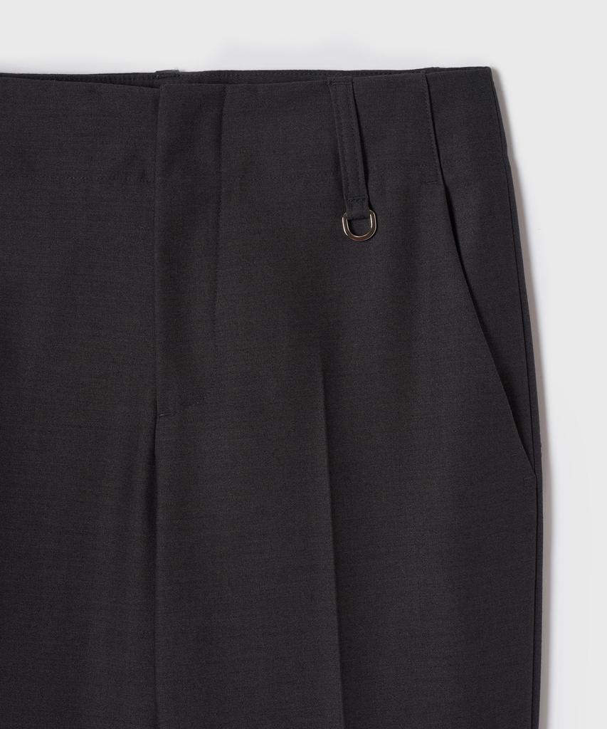 Yunse Ring Flare Trousers (Charcoal)