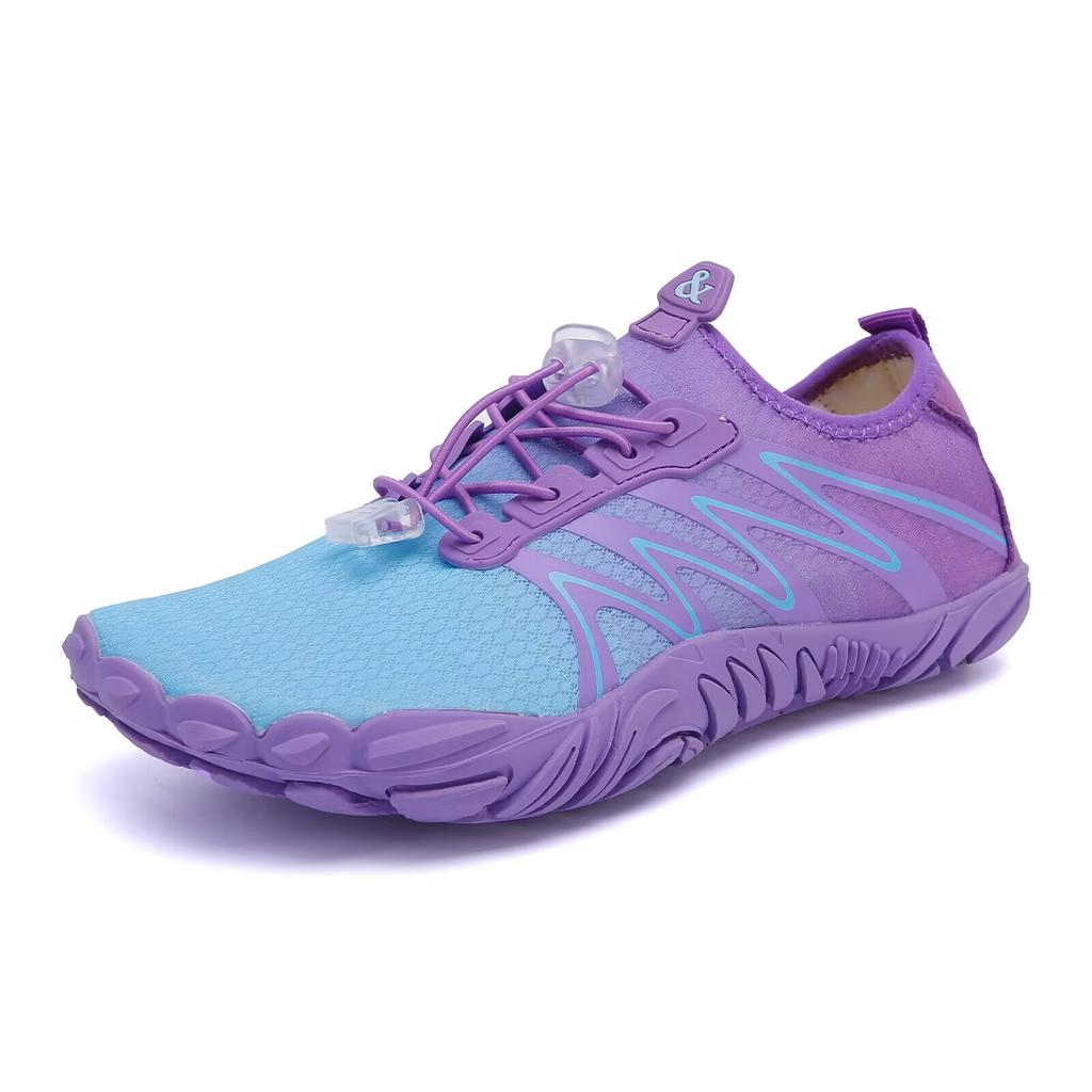 Popular outdoor wading shoes men's and women's breathable and quick-drying five-finger beach swimming shoes indoor sports fitness skipping rope