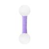 Giant Qtip Cat Toy Soft Plush Catnip Kicker Interactive Kick Stick for Kitten Cats Pet Play Toy Self Play Hunting for Kittens