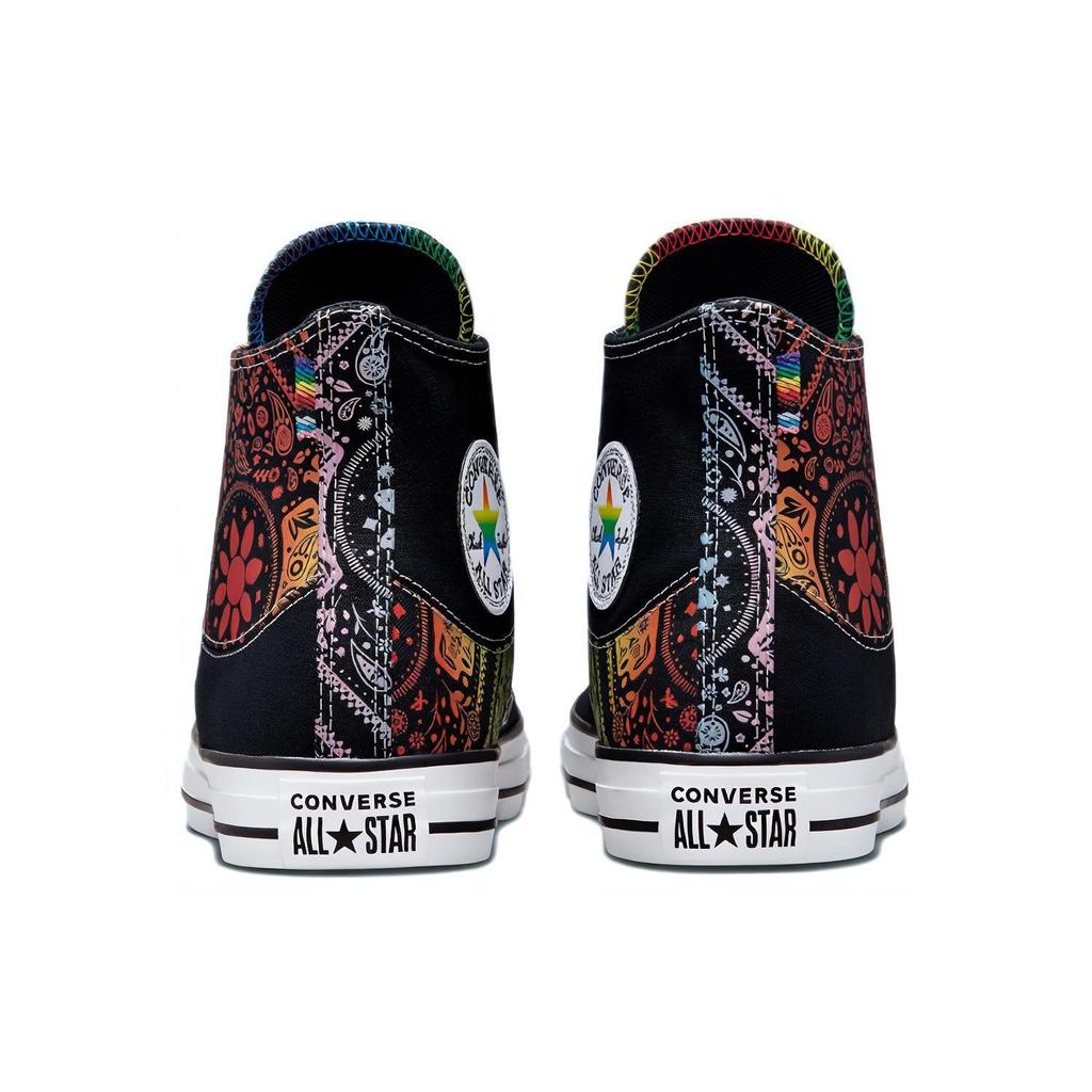 Converse Chuck Taylor All Star Abrasion Resistant High Top Canvas Shoes Unisex Black Green A02268C