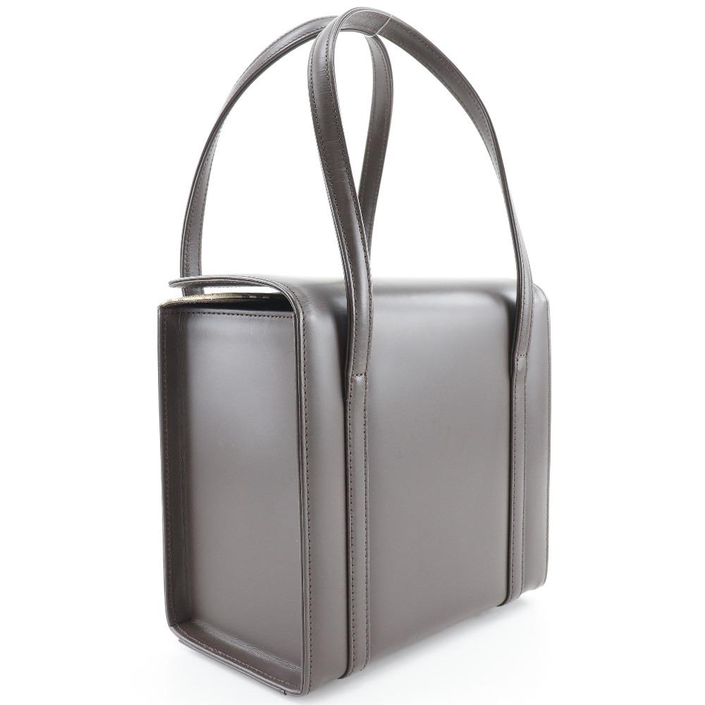 Burberry Box Handtasche Nova Check Braun Kalbsleder Damen Gebraucht