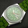 REFURBISHED SEIKO 5 AUTOMATIC 6309A VINTAGE JAPAN MENS GREEN WATCH a441369-5 Sk-a441369