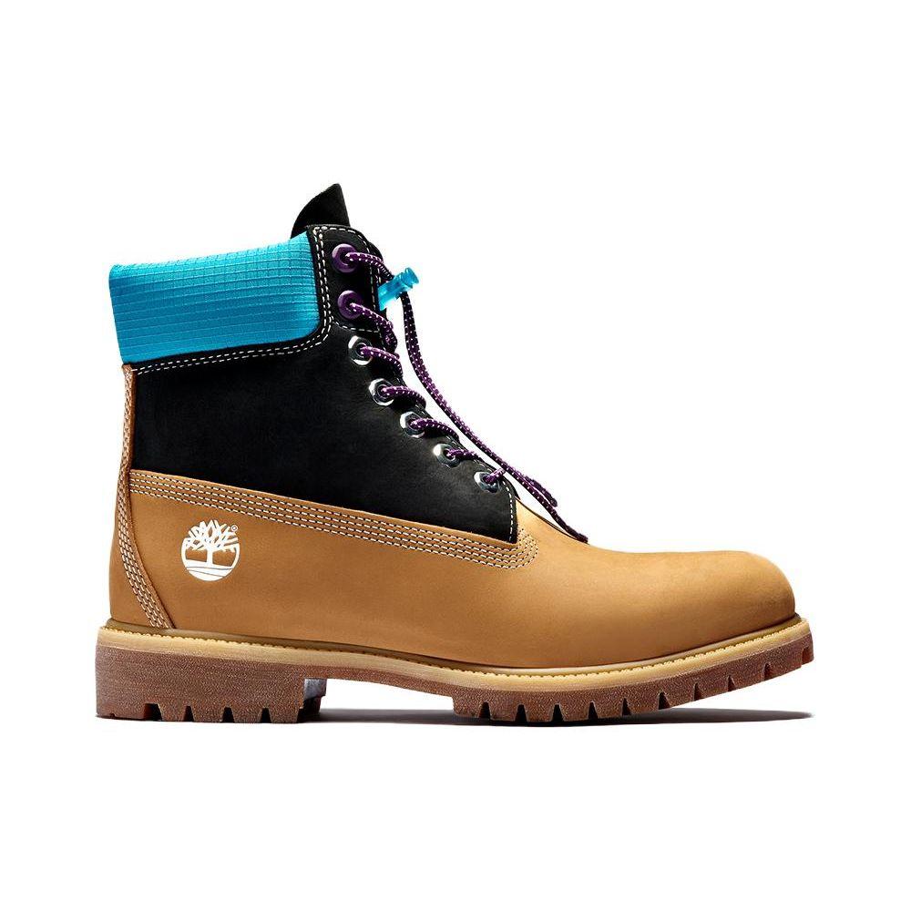 Timberland Comfortable Versatile Short Outdoor Boots Men boots Yellow Blue A2N93231