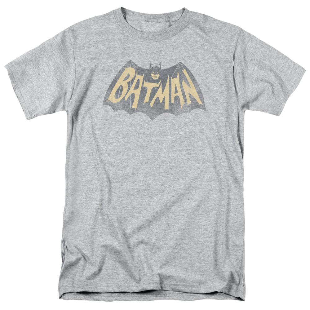 26 Classic Batman Show Logo T Shirt Mens Licensed Classic TV Merchandise Gray Unisex T-Shirt M