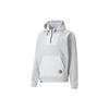 Puma X P.A.M. SS23 Solid Drawstring Half-Zip Hoodie Unisex Tops Grey 538812-10