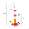 Hummingbird Feeder Leakproof Feeding Bowl Outdoor for Patio