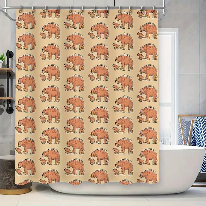 

Shower Curtain Floral Vintage Farmhouse Waterproof Bathroom Decor Set With Hooks Rustic Country Home Style W60H190(CM)-1 Pcs
