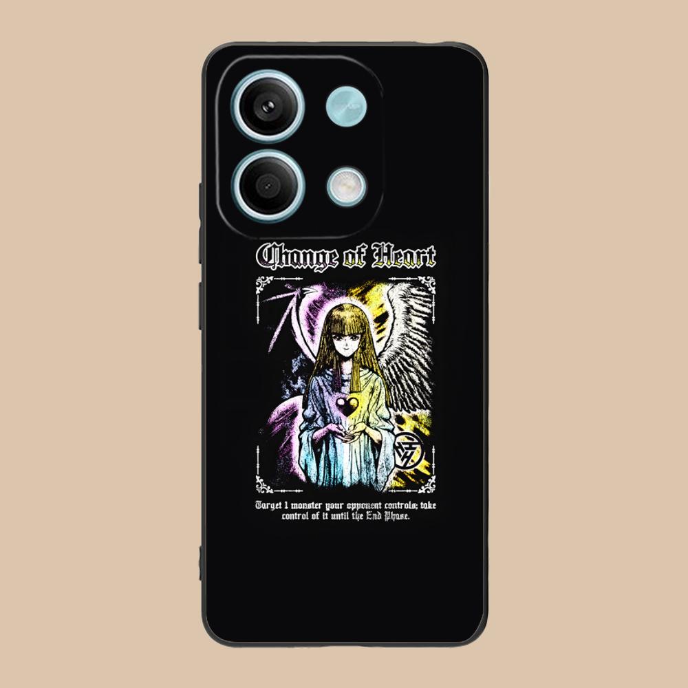 Yugioh Change of Heart Phone Case for Xiaomi 15 14 13 12 Mi 11 T Ultra Lite Pro S X 5G Colorful Printing Cover Luxury Pretty