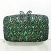 Diamond Evening Clutches Purses Yello/Blue/Green/Red Wedding Purse Crystal Handbags Rhinestone Formal Bag Lady Party Dinner