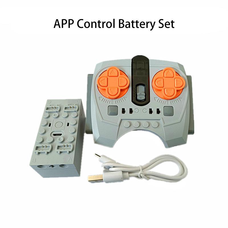 Moc M Xl L Motor Servo Power Functions Motor High-Tech Parts Multi Tool Pf 8293 8883 Model Building Blocks Compatible With Lego