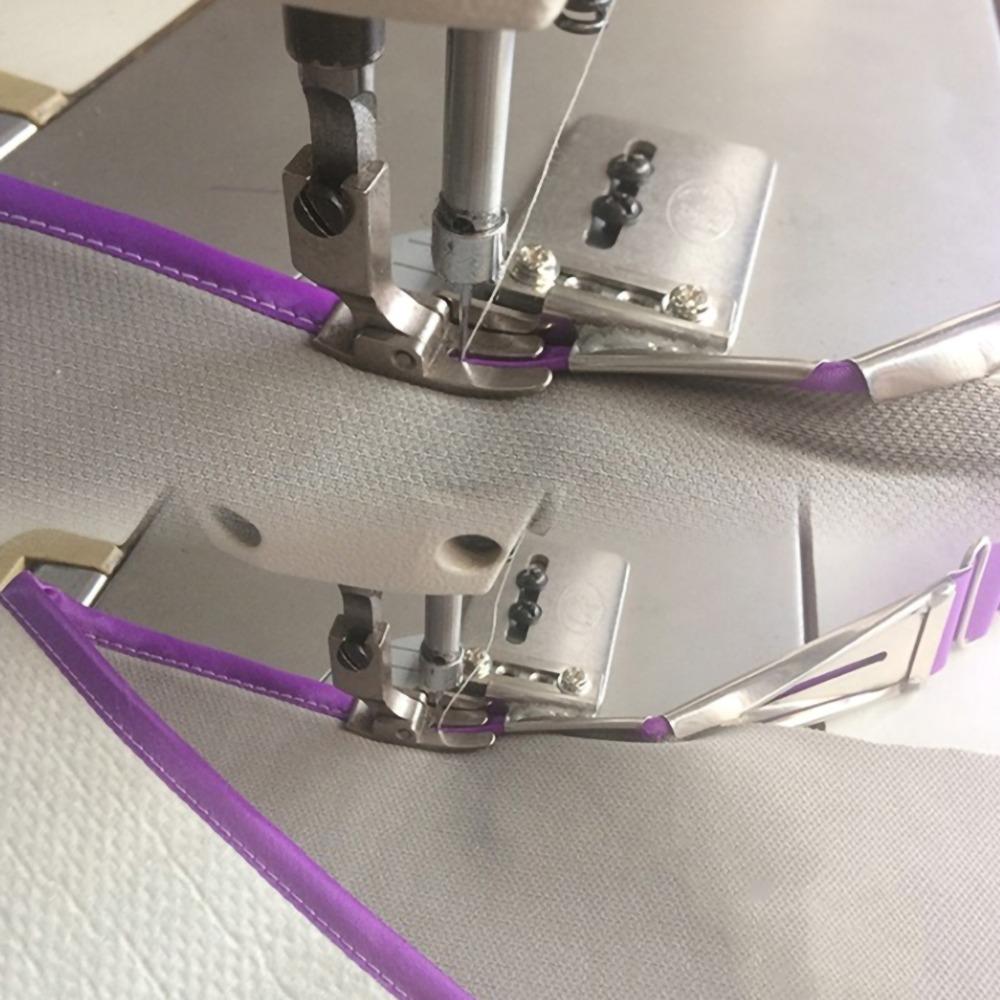 Right Angle Bias Set Overlock Binder Guide Hemmer Attachment Binding Attachment Industrial Sewing