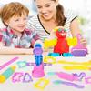 Kunststoff-Set Messerset Form Kinder Lernspielzeug 3D Kneteform Modellierknete Zubehör DIY Spielknete Werkzeugkasten