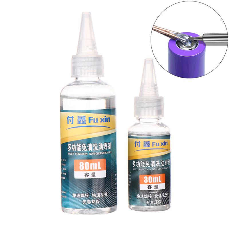 30/80Ml Strong Solder Flux Stainless Steel Flux Battery Repair Liquid Soldering Flux Welding Flux Diy Repair Tools