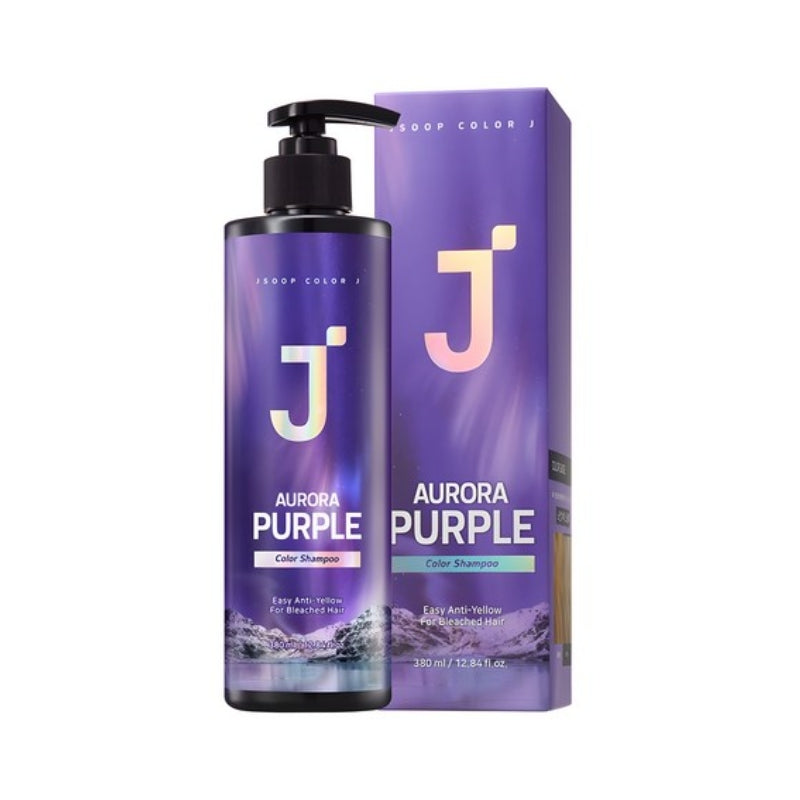 JSOOP Color J Aurora Purple Color Shampoo 380ml*1Pc/2Pcs 1Pc