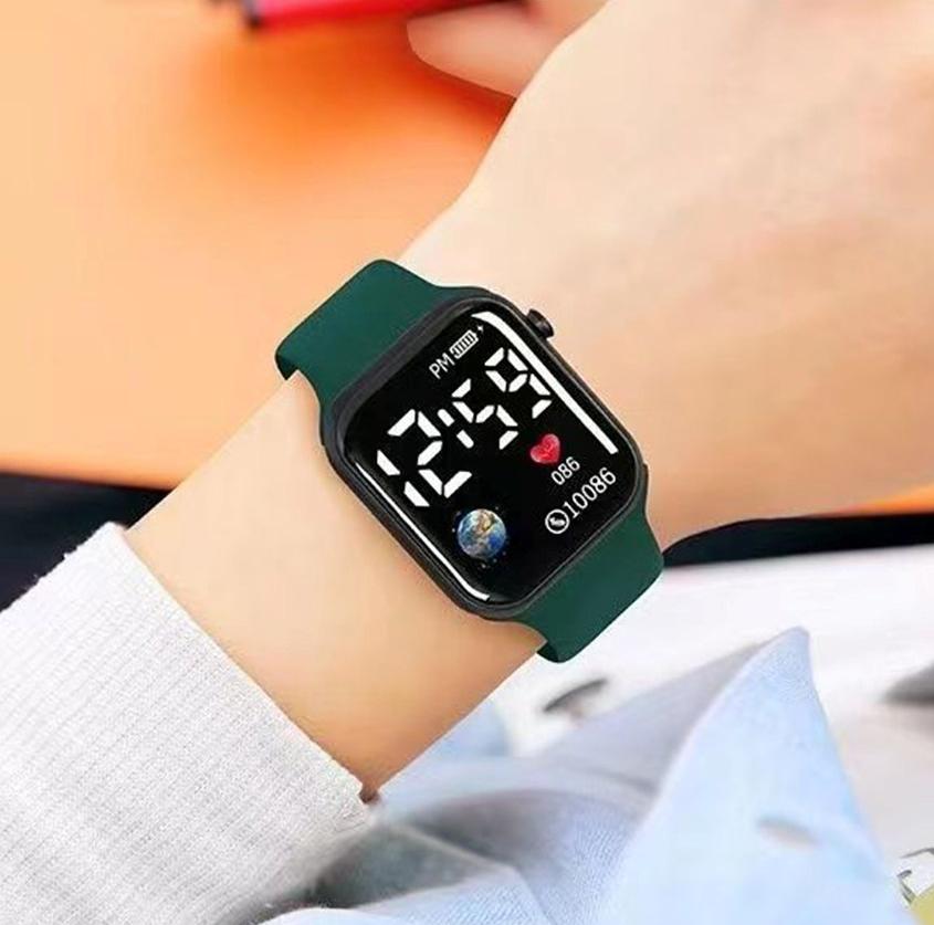 Unisex LED Electronic Wristwatch