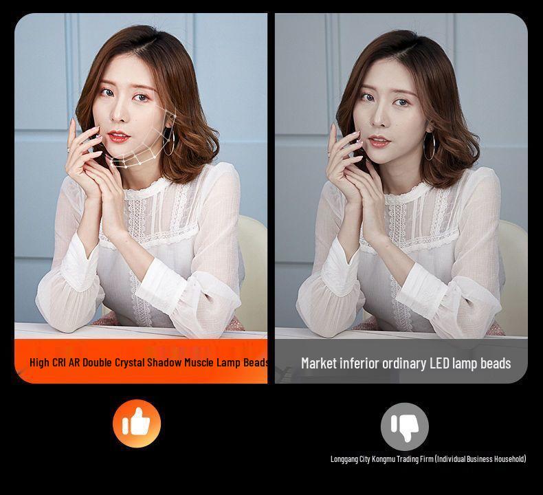 2200WS Super Bright Spherical Fill Light for Live Beauty, Photography, and Indoor Clothing Shoots