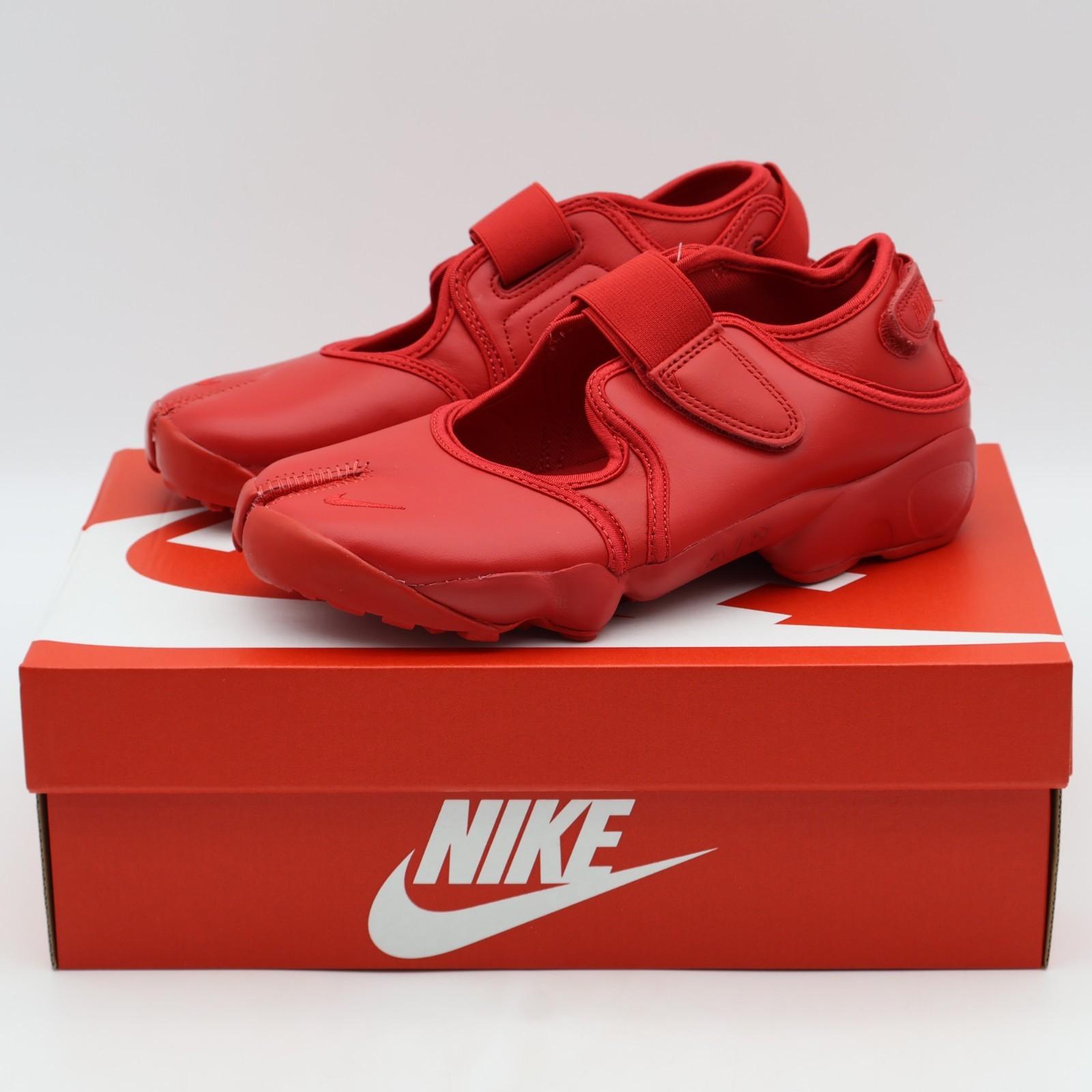 HM5737-600 Nike Air Rift Кожаный Огненно-Красный (Женский) 9W