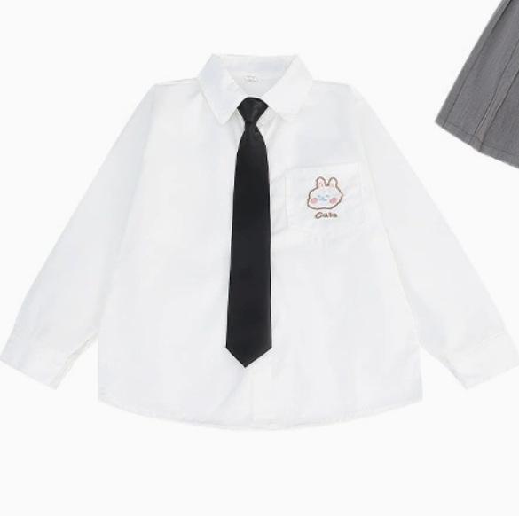 Mädchen 2025 Modisches JK-Uniform-Rockset - Akademie-Stil Herbstkleidung für Grundschülerinnen