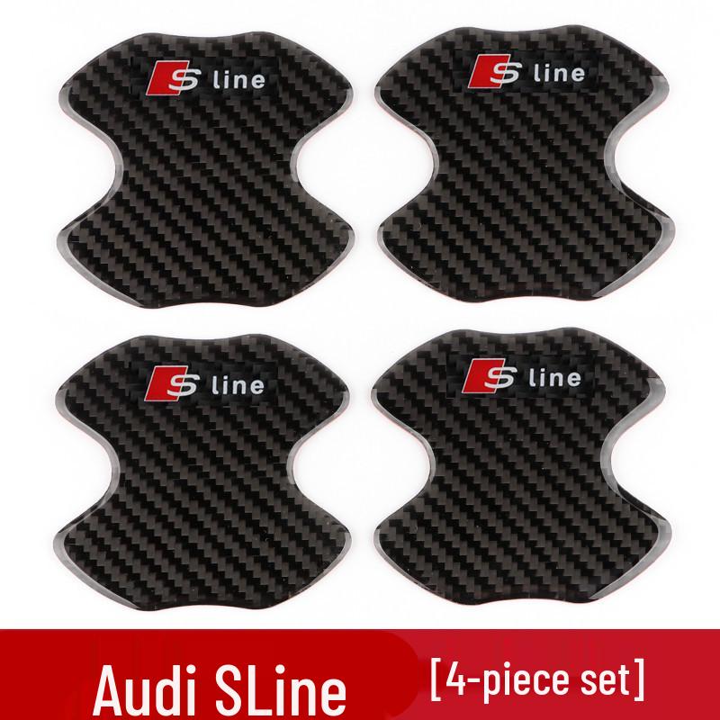 Hot Seller: Trendy Unlimited Carbon Fiber Car Anti-Scratch Door Bowl Sticker