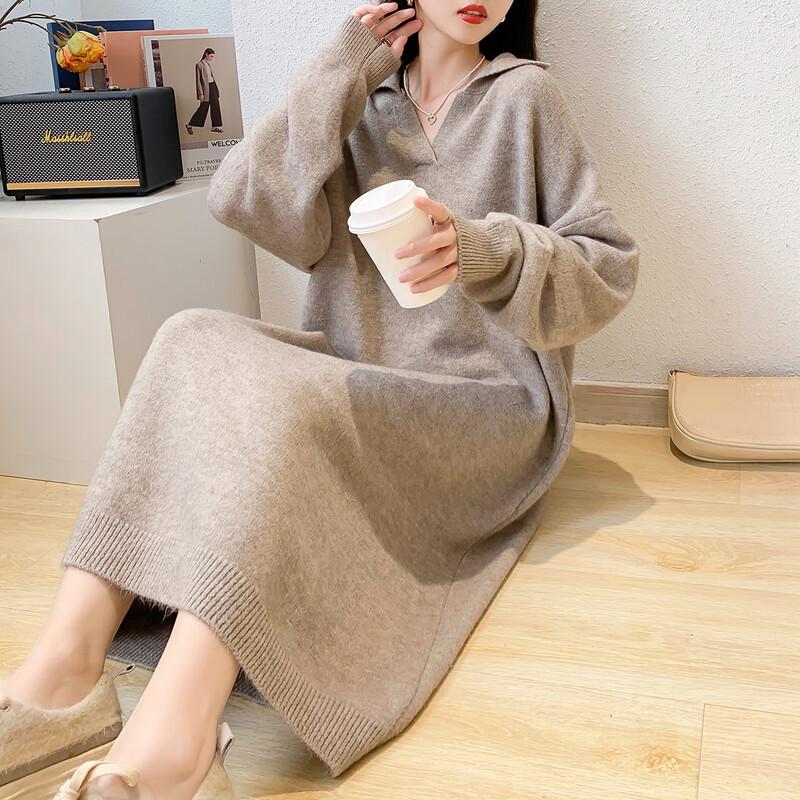 Mocana Elegant Long Sleeve Midi Dress