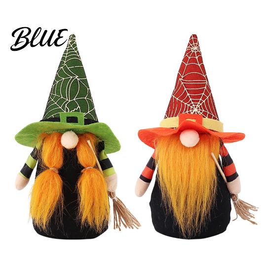 Halloween Holiday Shelf Sitters Faceless Doll Ornaments Gnome Decorations Cute Cloth Handmade Decor Plush for Home Party Atmosphere Table