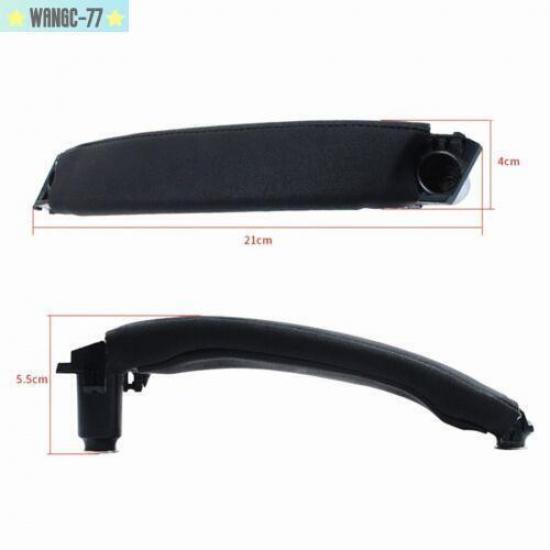 Left Side Leather Car Door Pull Handle For Land Rover L550 Discovery Sport 15-19