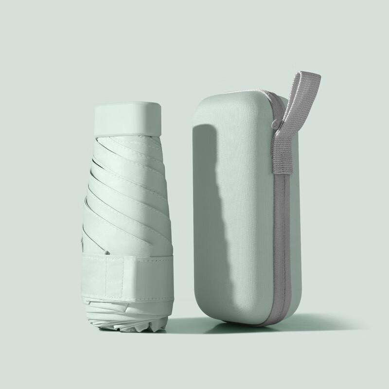 Мини-плоский зонт-капсула Yi Zhou 14см