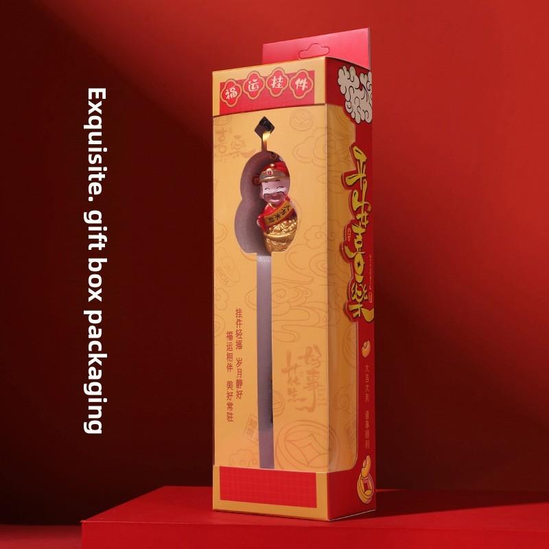 Traditional Car Ornament Resin Lucky Prosperity Wealth Gift For Vehicle Interior Decor