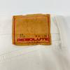 RESOLUTE AA710 Tapered Straight Denim Bottoms 31 whiteUsed