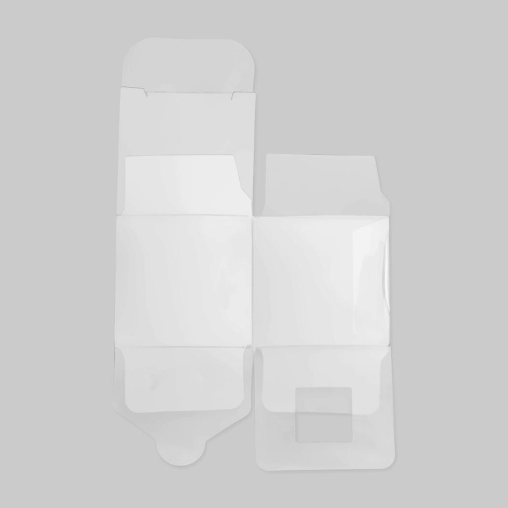 10PCs PVC Square Clear Candy Gift Box Chocolate Candy Boxes Jewelry Storage Boxs Wedding Christmas Packaging Gift Boxs